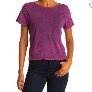 Threads 4 Thought Maggie Crop Mineral Wash T-shirt